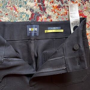 Maeve Colette black wide leg trouser